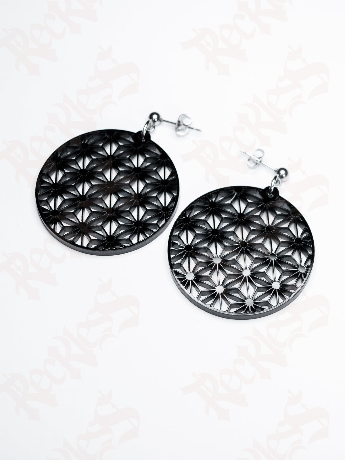 Asanoha earrings