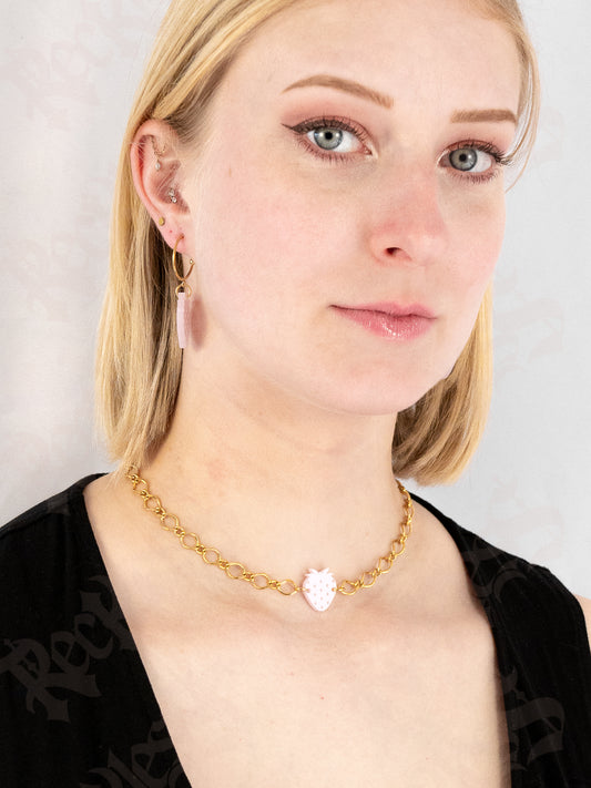 Strawberry necklace (NEW)