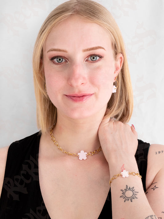 Sakura necklace (NEW)