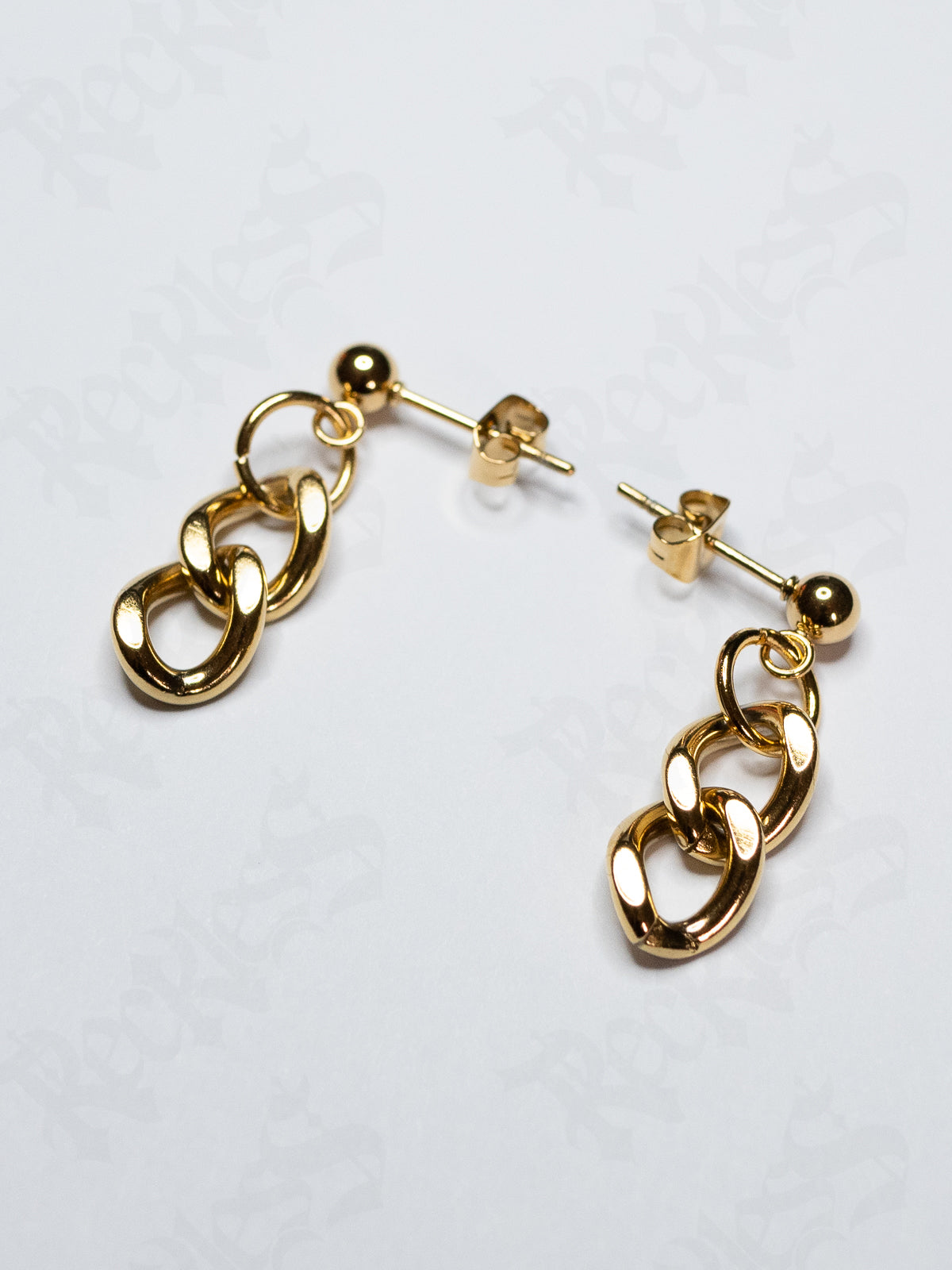 Chain earrings