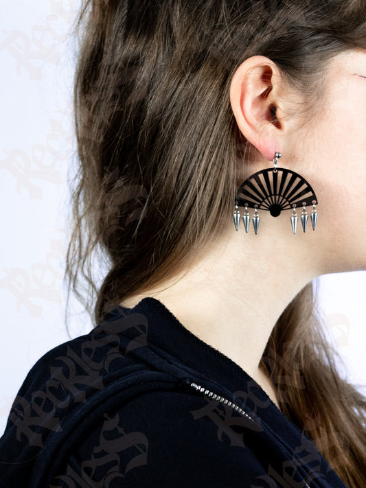 Japanese Fan earrings