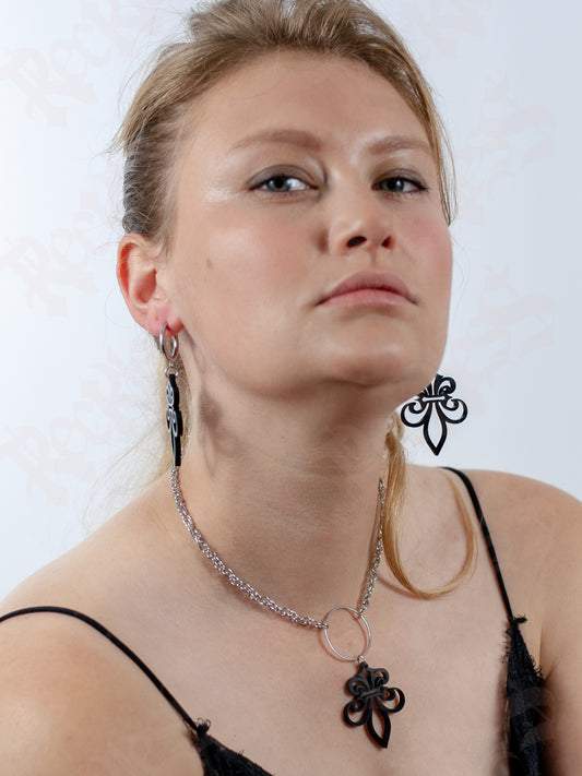 Fleur-de-lis necklace