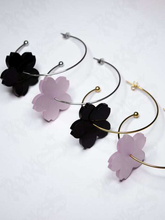 Sakura earrings