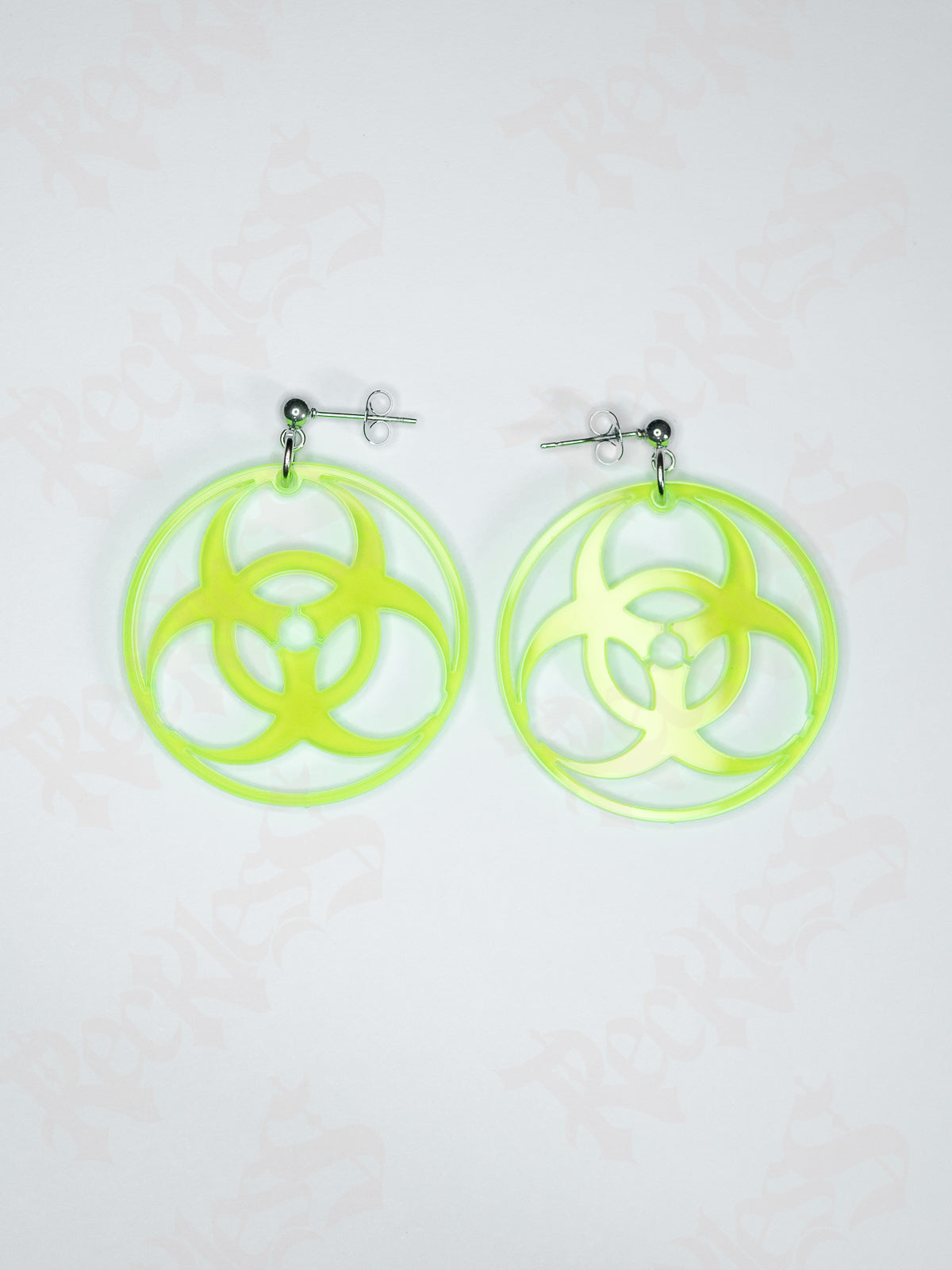 Boucles d'oreilles Biohazard