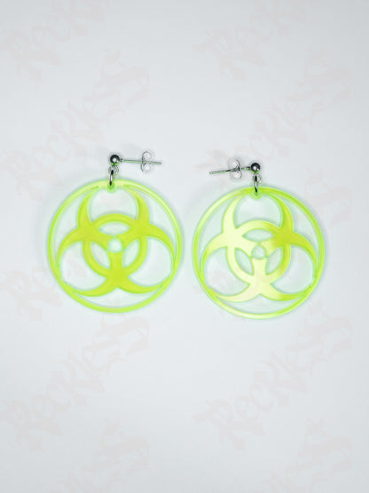 Boucles d'oreilles Biohazard