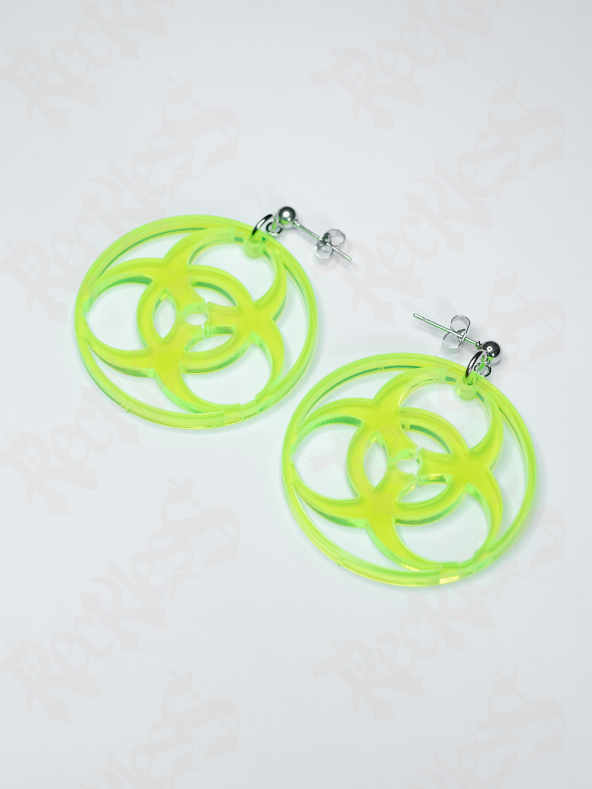 Boucles d'oreilles Biohazard