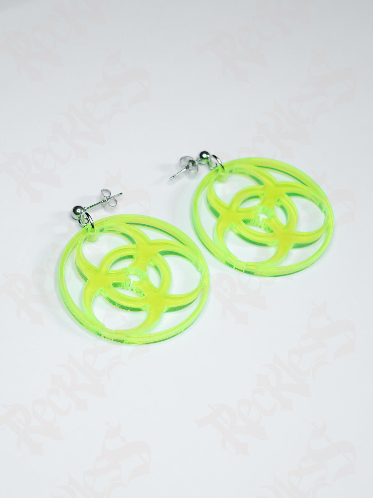 Boucles d'oreilles Biohazard