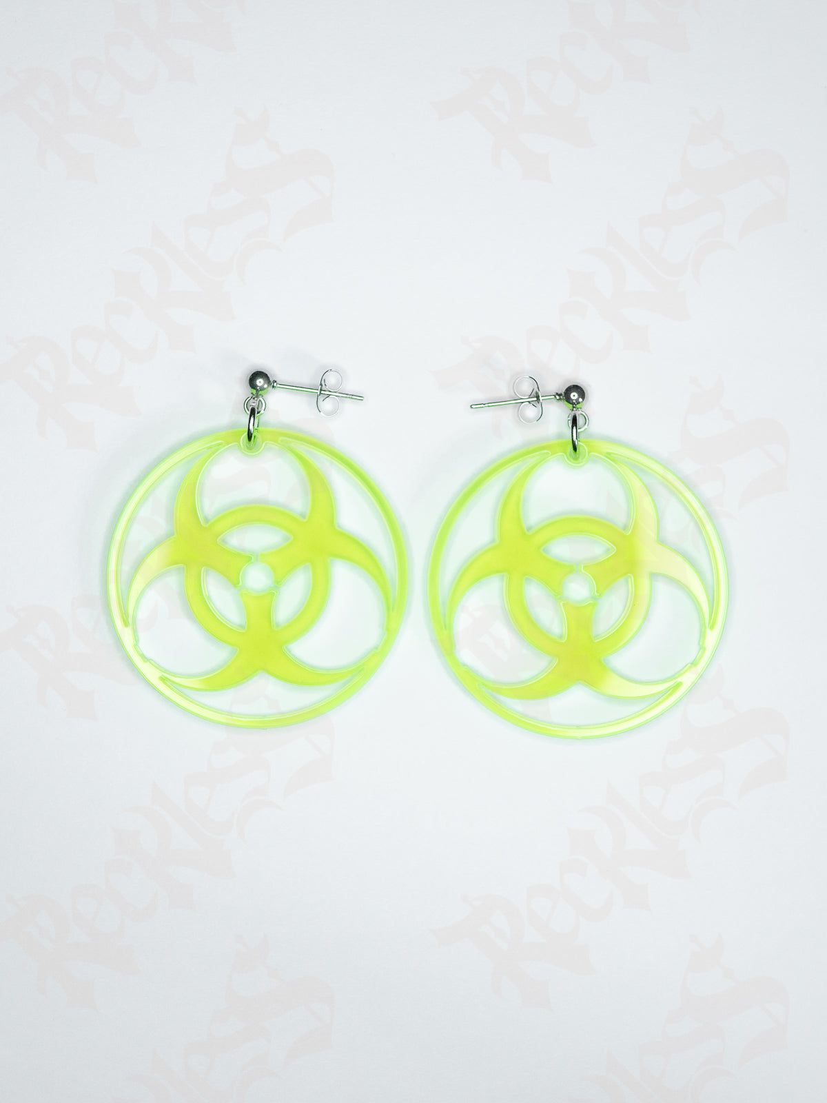 Boucles d'oreilles Biohazard