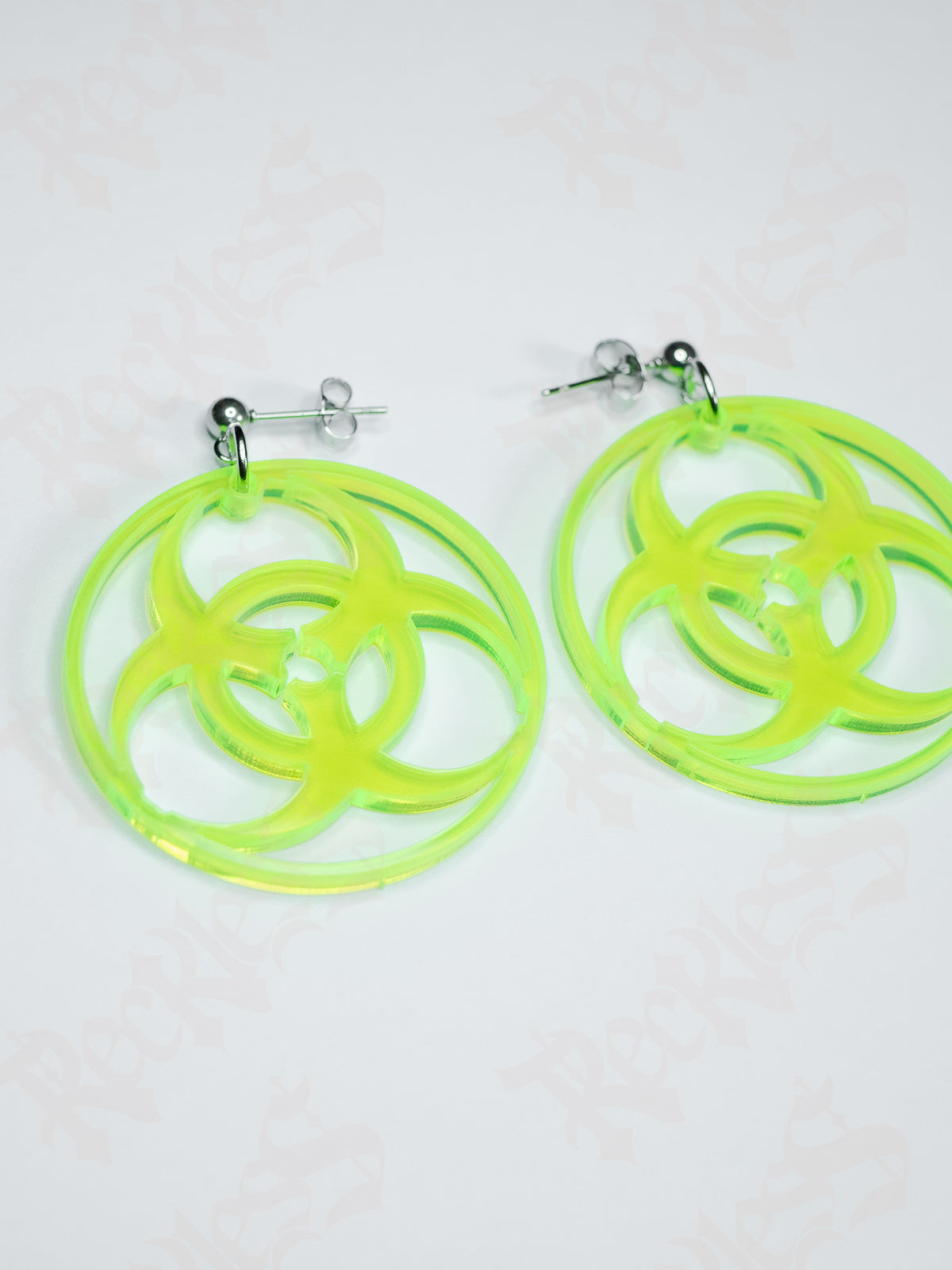 Boucles d'oreilles Biohazard