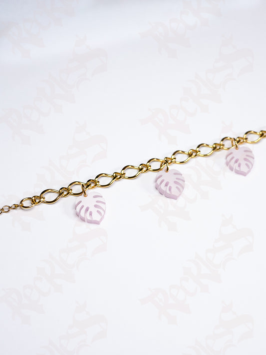 Monstera bracelet