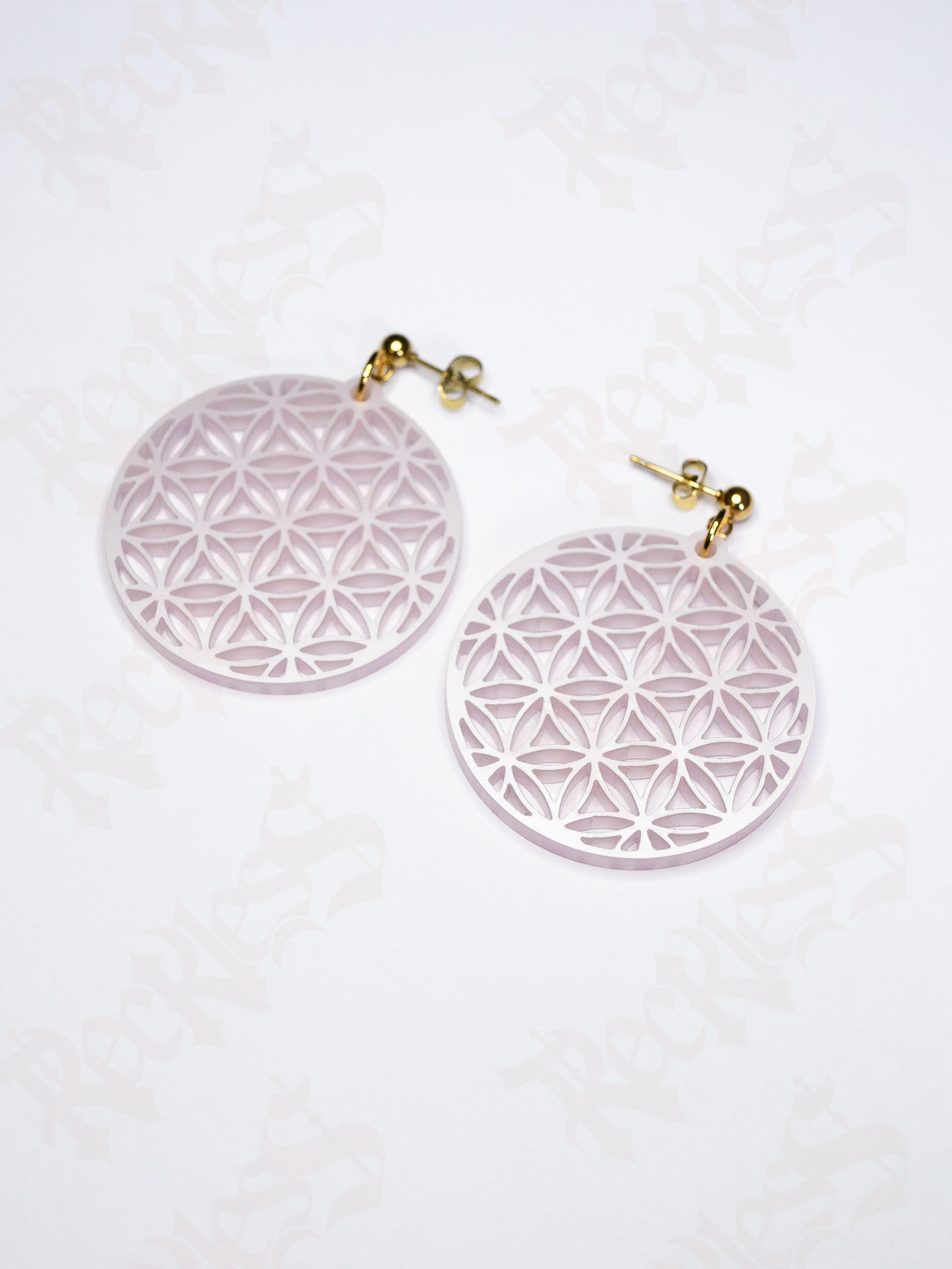 Boucles d'oreilles Fleur de vie