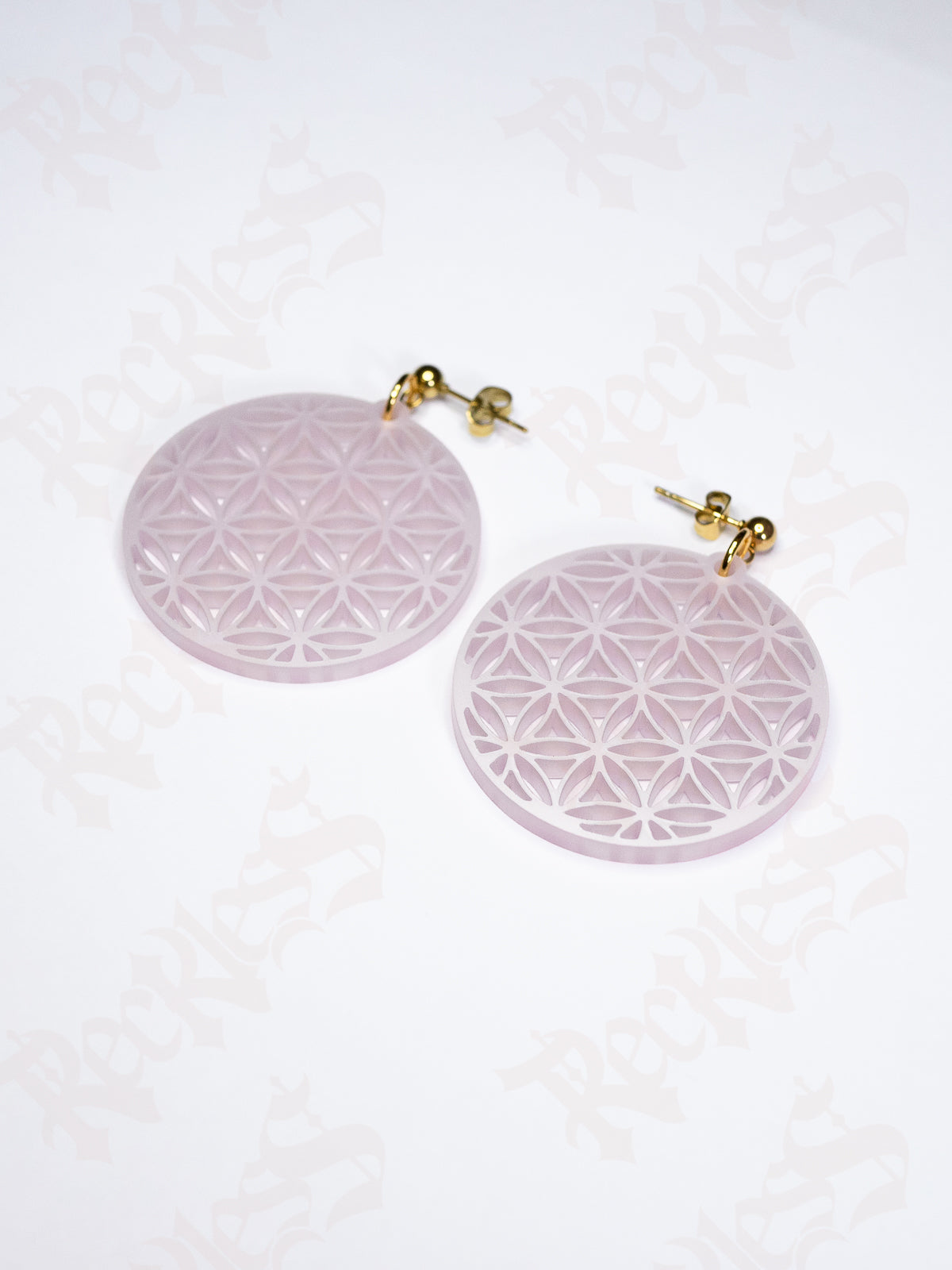 Boucles d'oreilles Fleur de vie