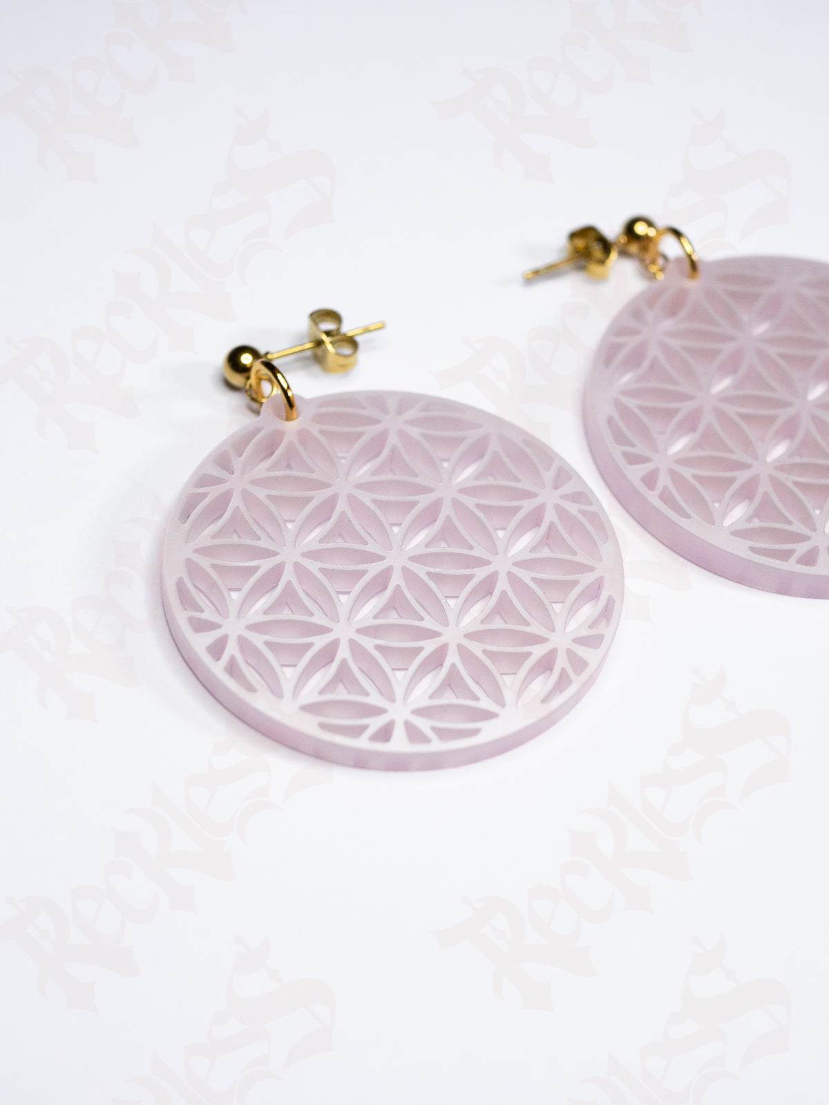Boucles d'oreilles Fleur de vie