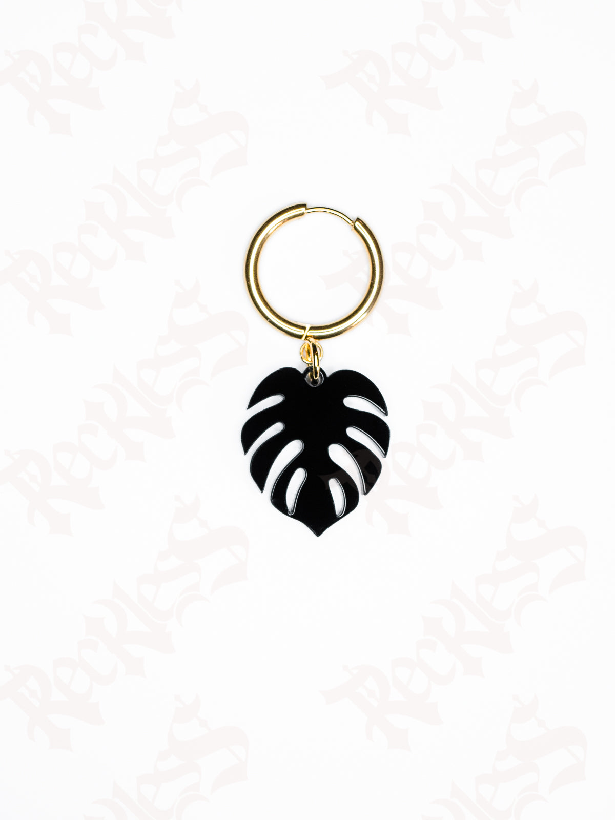 Boucles d'oreilles Monstera