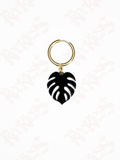 Boucles d'oreilles Monstera
