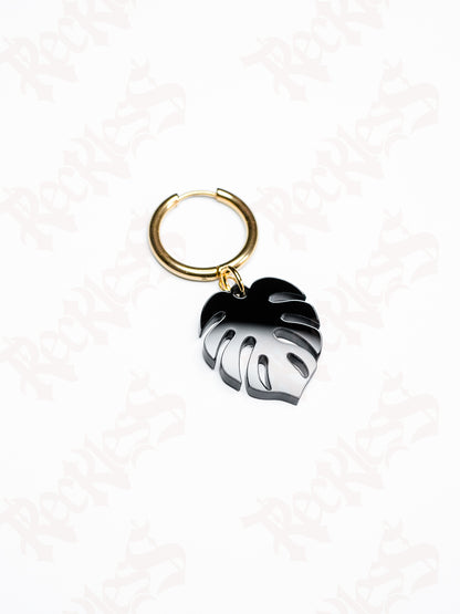 Boucles d'oreilles Monstera