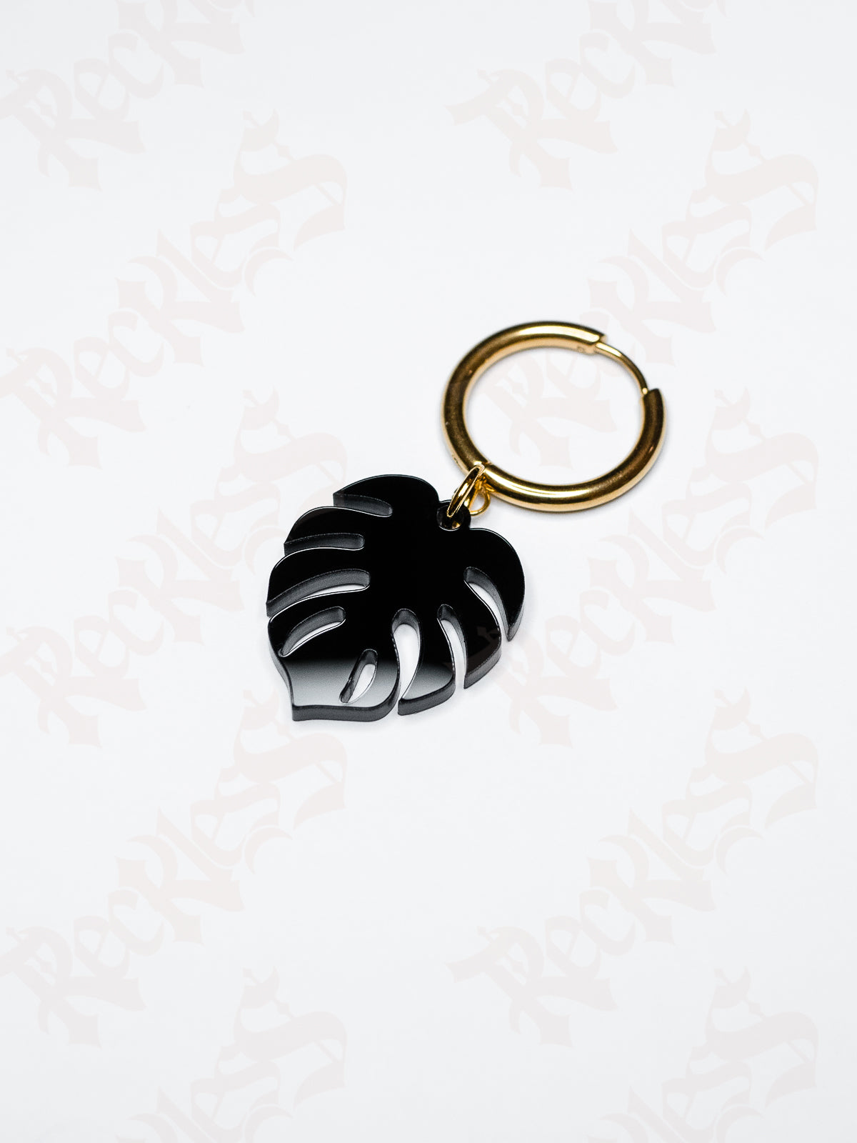 Boucles d'oreilles Monstera