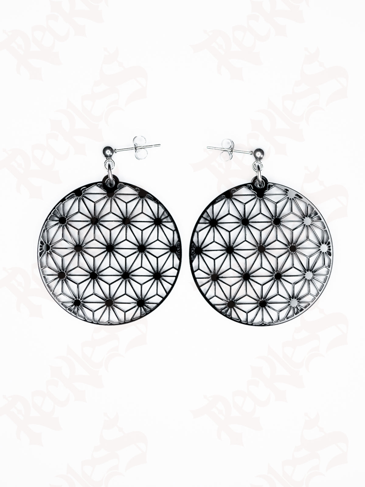 Asanoha earrings