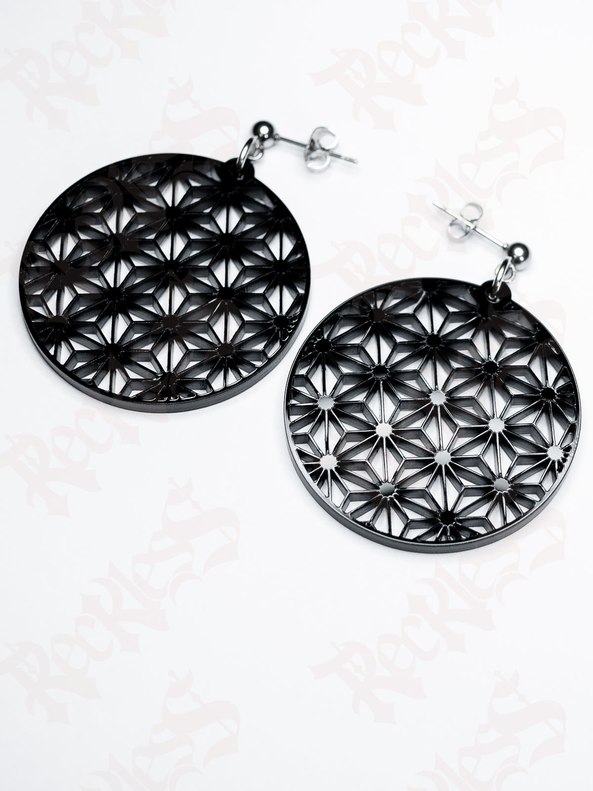 Asanoha earrings