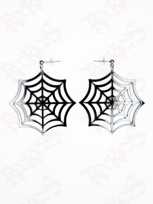 Spider earrings
