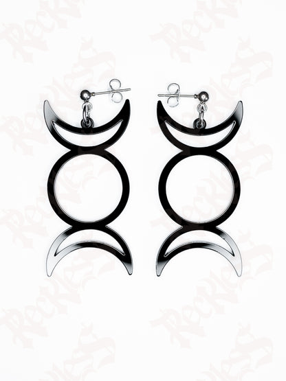 Triple Moon earrings (NEW)