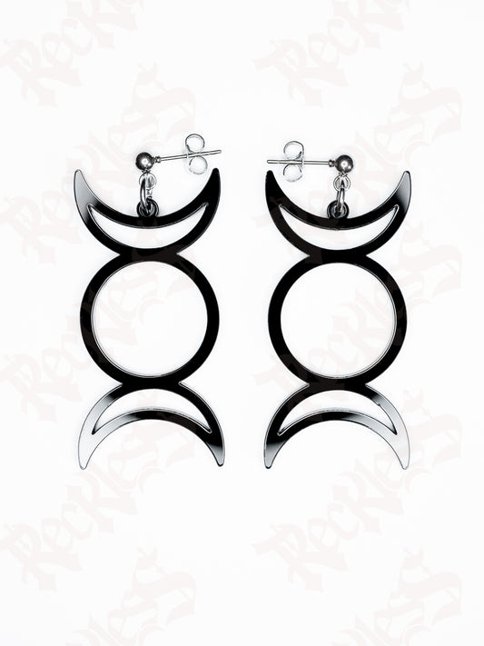 Triple Moon earrings (NEW)