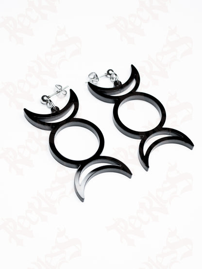 Triple Moon earrings (NEW)