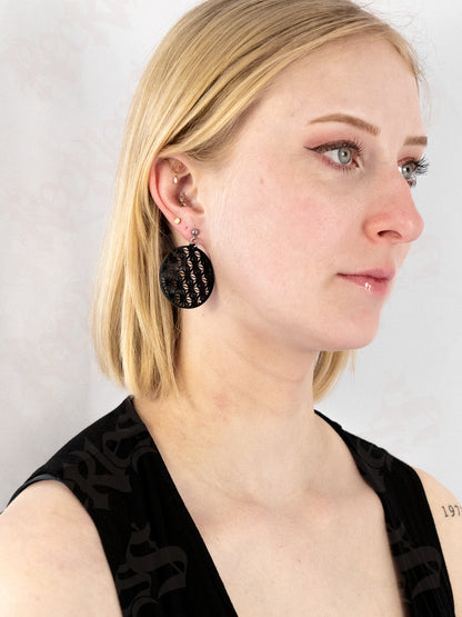 Asanoha earrings