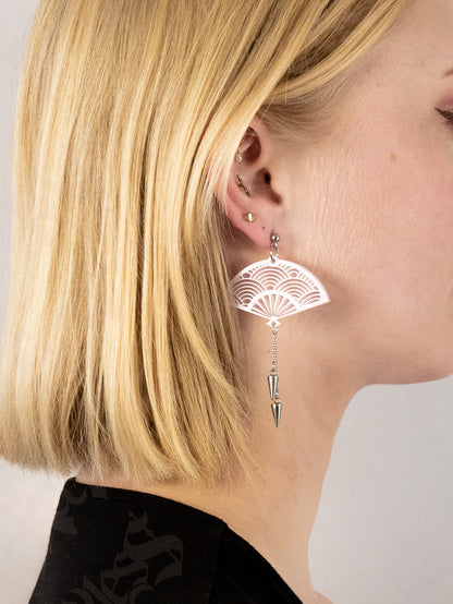Japanese Fan earrings (NEW)