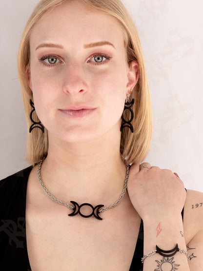 Triple Moon earrings (NEW)