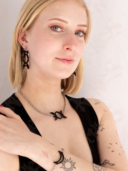 Triple Moon earrings (NEW)