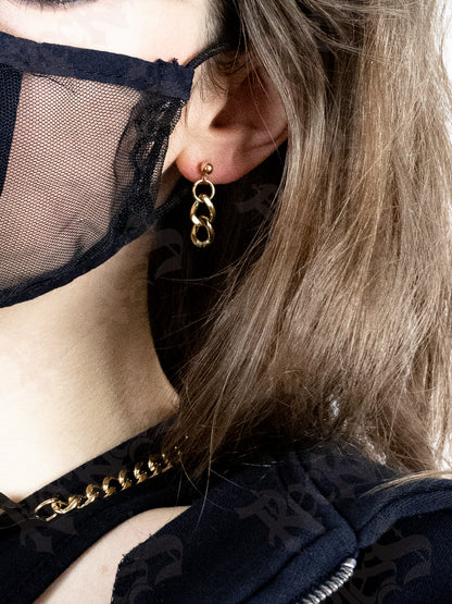 Chain earrings
