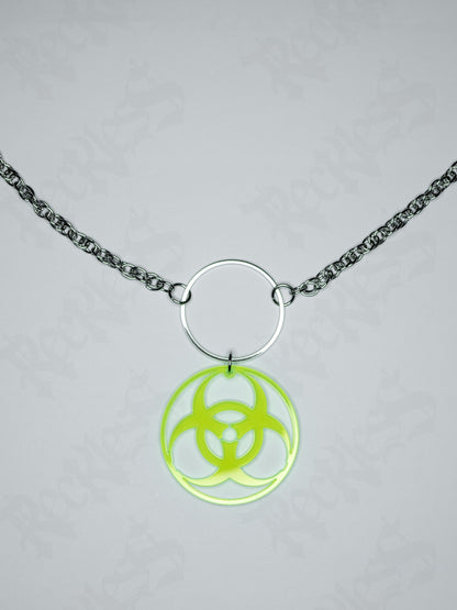 Biohazard necklace