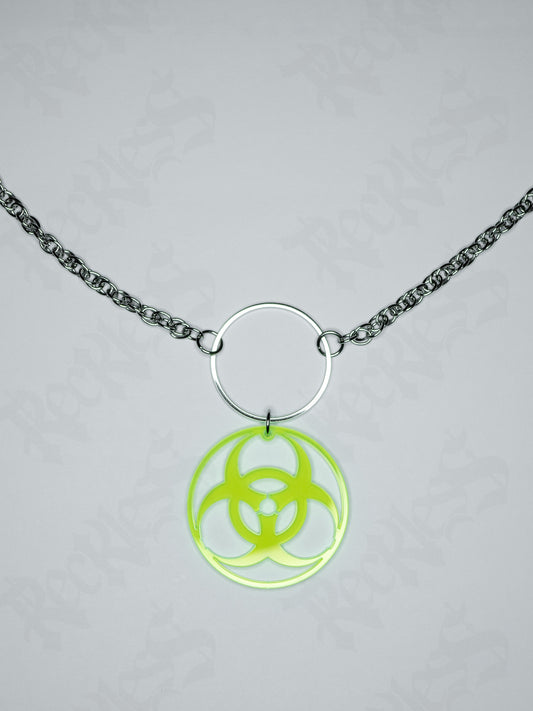 Biohazard necklace