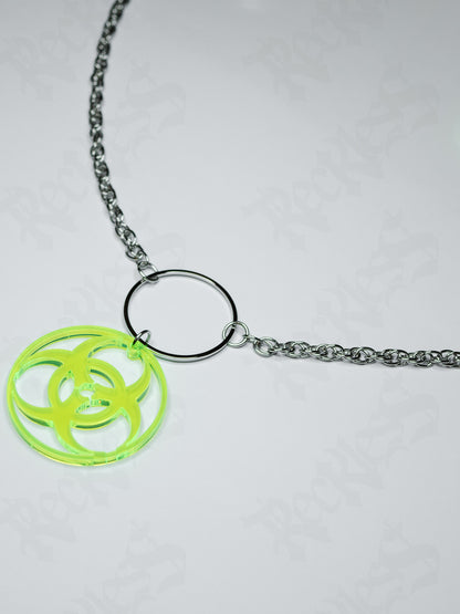 Biohazard necklace