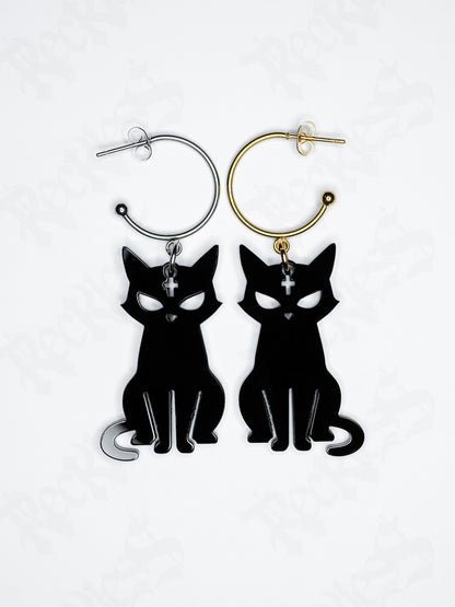 Cat earrings