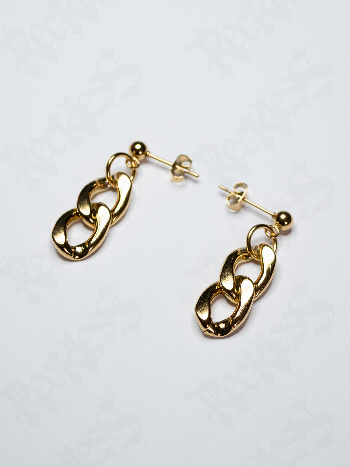 Chain earrings