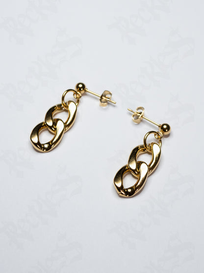 Chain earrings