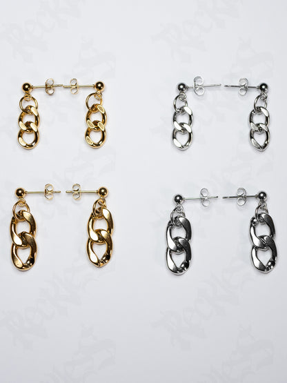 Chain earrings