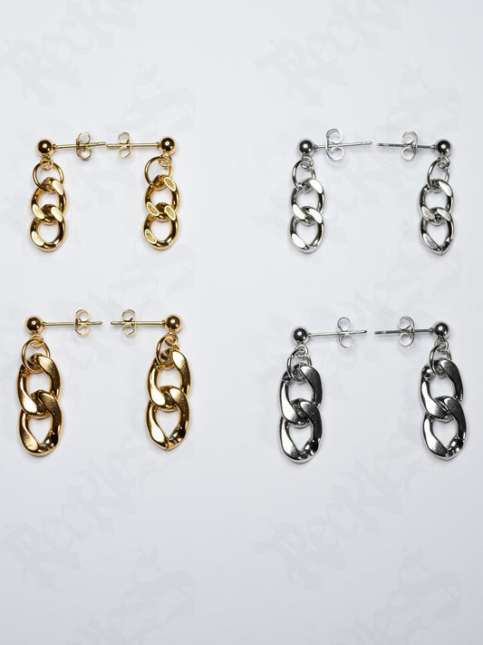 Chain earrings