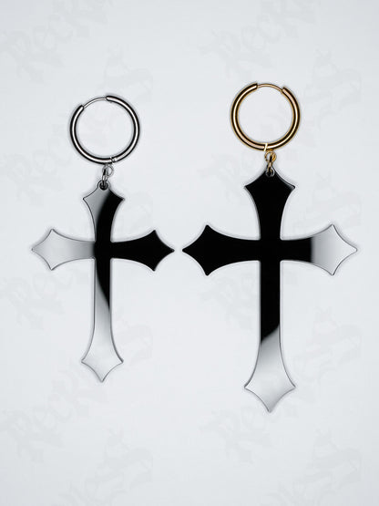 Cross earrings