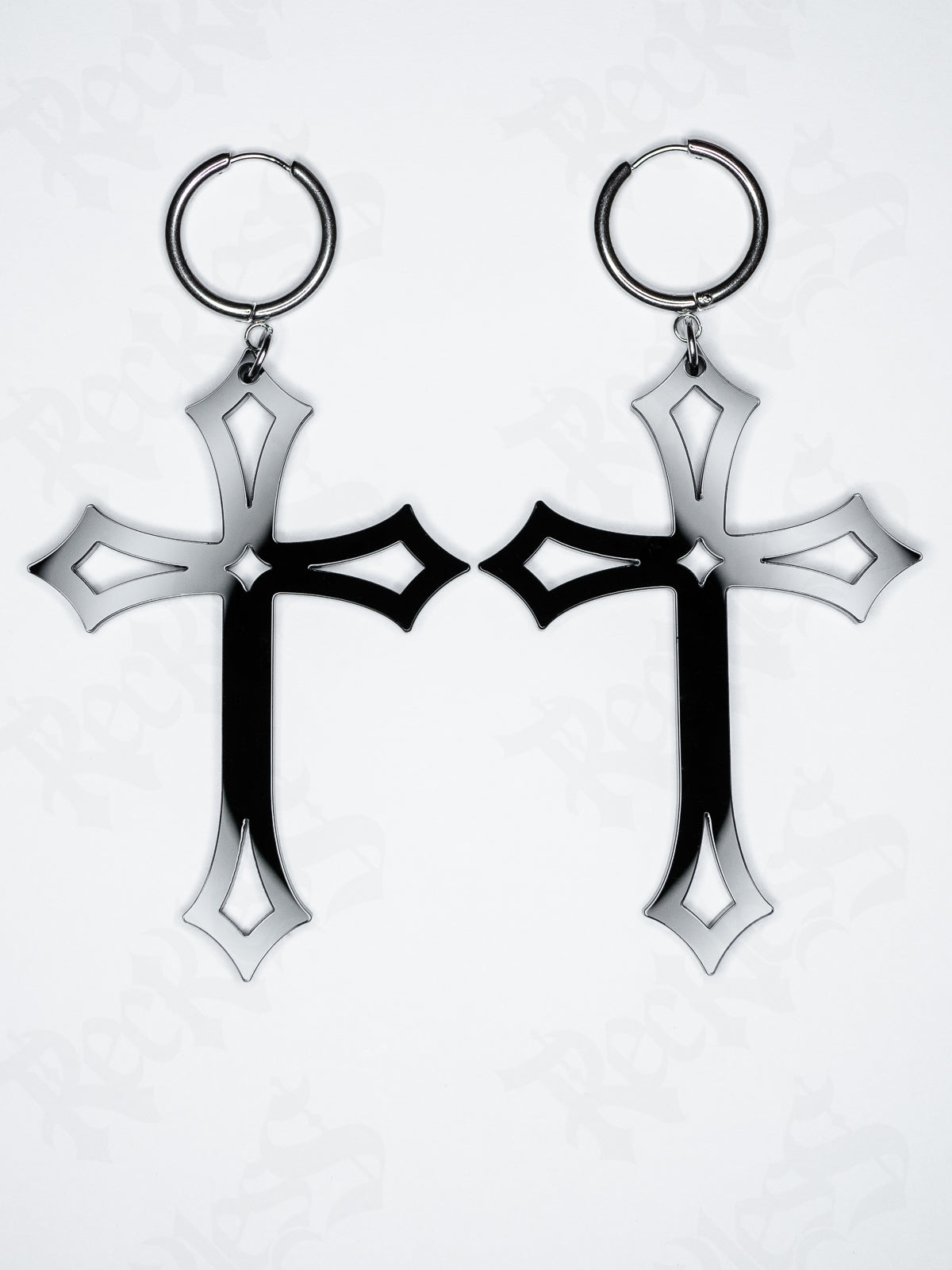 Cross earrings