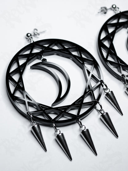 Dreamcatcher earrings