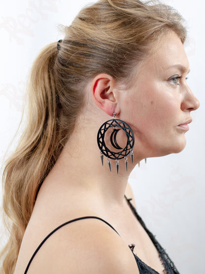 Dreamcatcher earrings