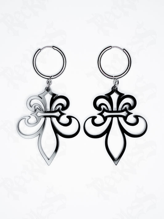 Fleur-de-lis earrings