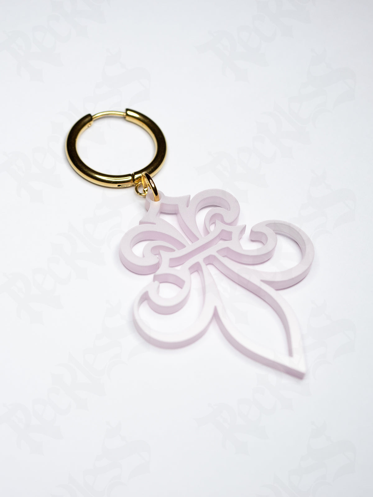 Boucles d'oreilles Fleur de lys