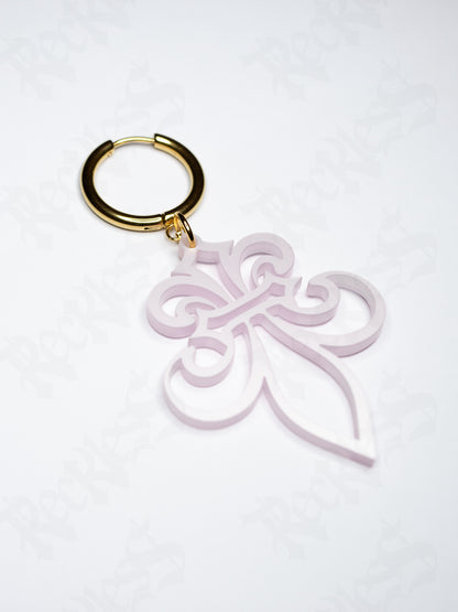 Boucles d'oreilles Fleur de lys