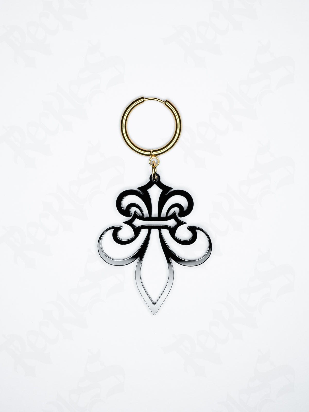 Boucles d'oreilles Fleur de lys