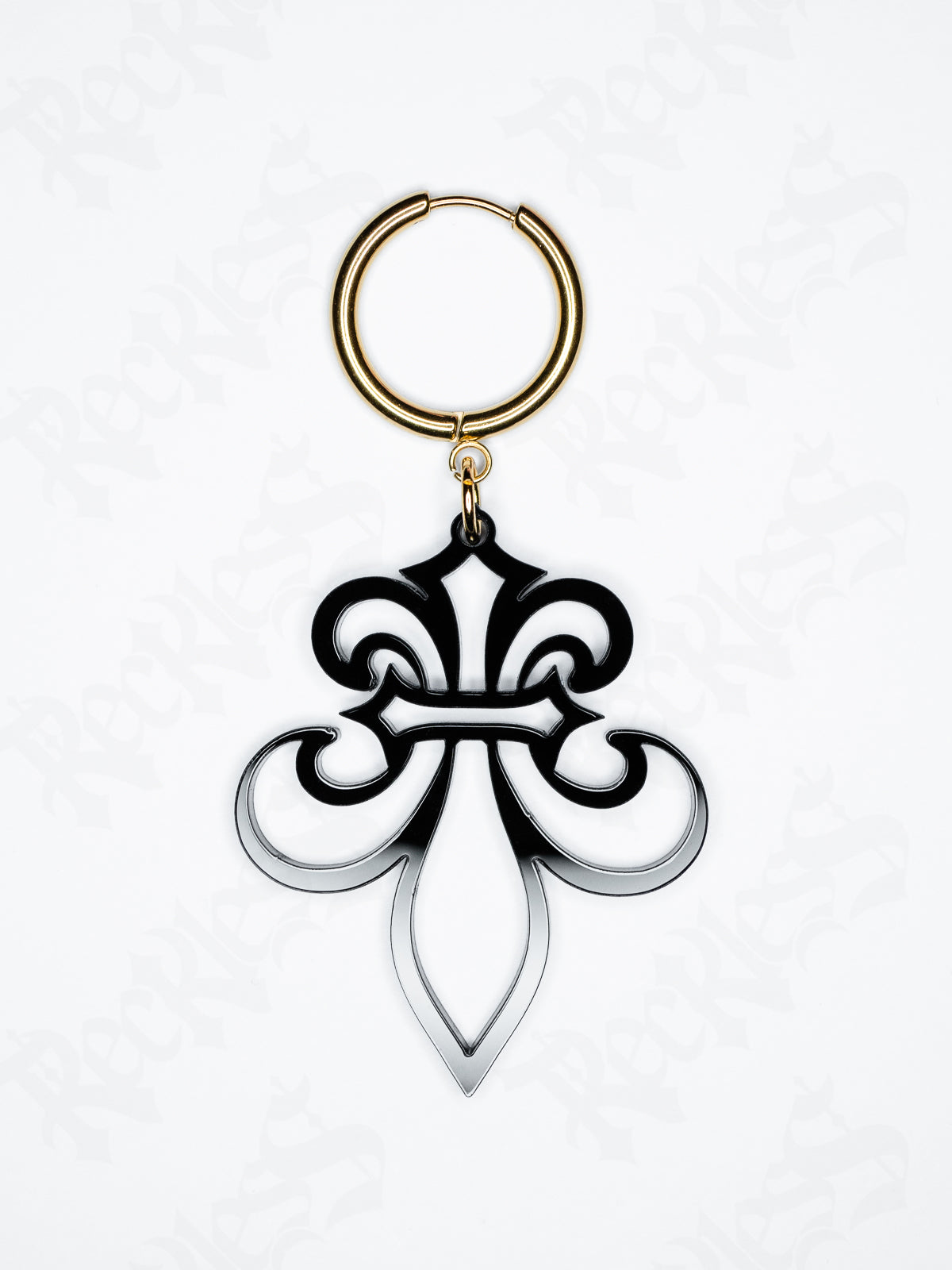 Boucles d'oreilles Fleur de lys