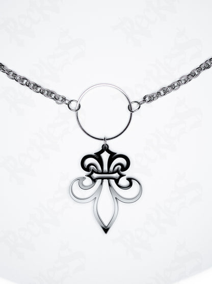 Fleur-de-lis necklace